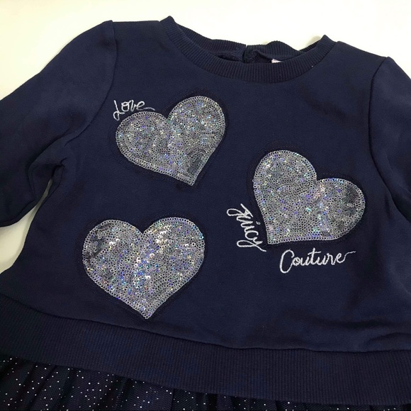 Juicy Couture Heart Print Twofer Dress - Picture 7 of 10